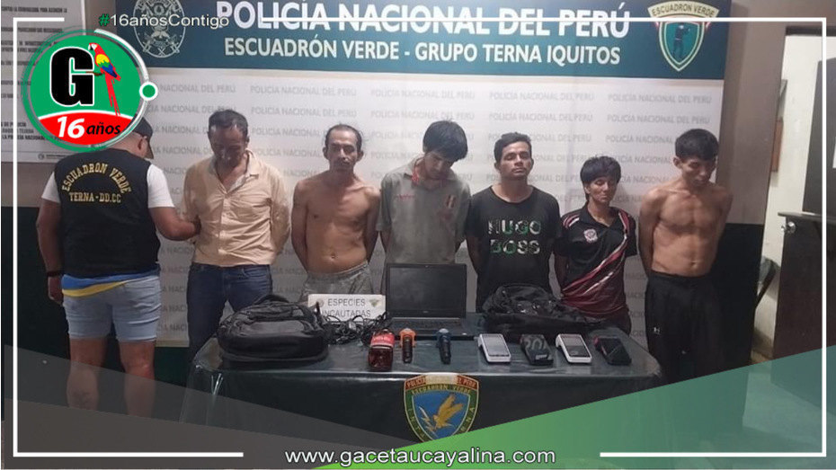 Desarticulan banda criminal y recuperan objetos robados