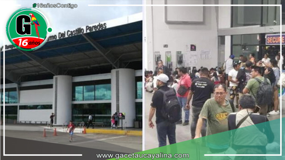 Cientos de pasajeros afectados por cancelación de vuelos en Tarapoto