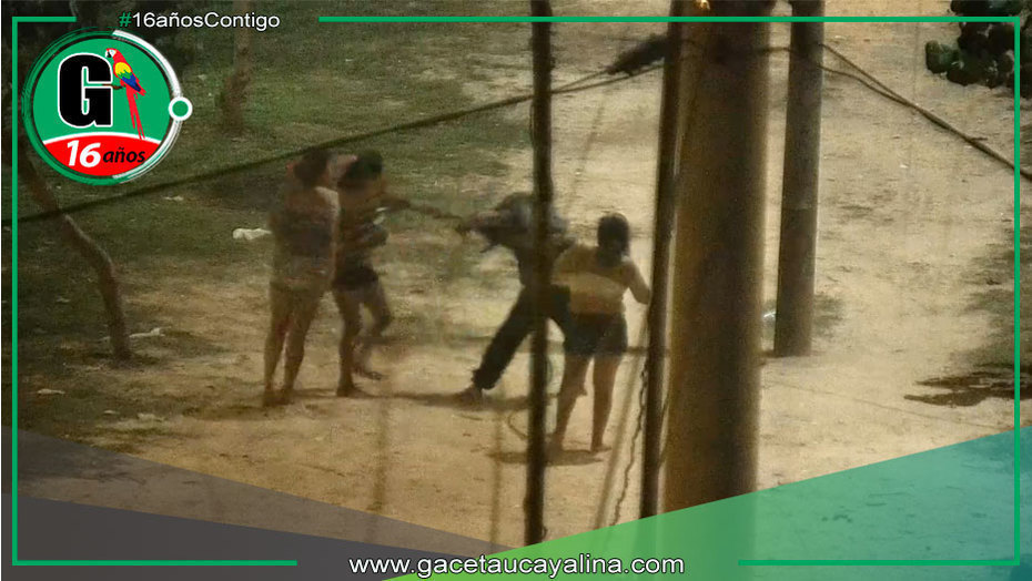Vecinas frustran robo en plena madrugada en la Hoyada Pucallpa
