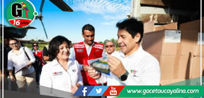 Entregan 13 toneladas de alimentos a Yurúa para beneficiar a escolares