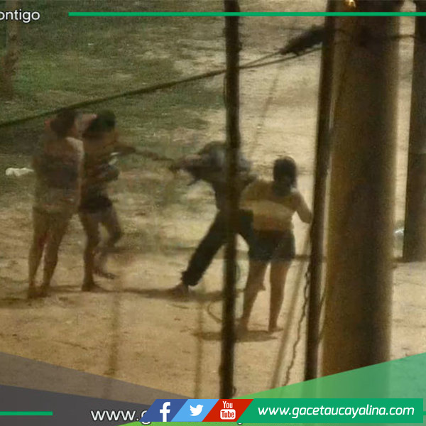 Vecinas frustran robo en plena madrugada en la Hoyada Pucallpa