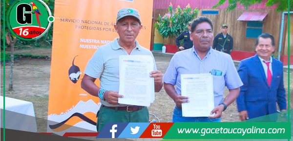 Parque Nacional Alto Purús y APASHS firman acuerdo para conservación y uso sostenible de bosques