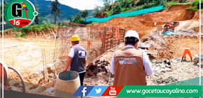 Obra de centro de salud en Pachitea muestra deterioro y corrosión, alerta OCI