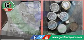 Detienen a sujeto por robar medidores de agua 