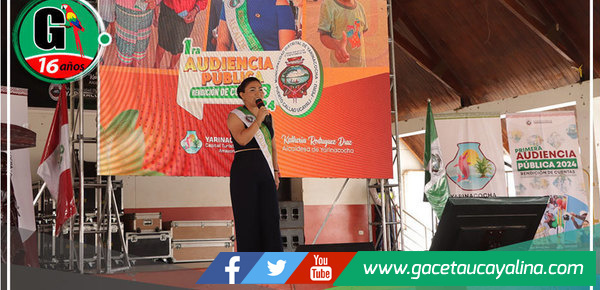 Municipalidad de Yarinacocha realizó su primera audiencia pública 