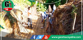 Avanza construcción de alcantarilla en calle Arturo Guevara y Arturo Guevara