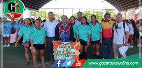 Rodolfo Lovo Tello inaugura el “Campeonato Interbarrios de Fútbol 6 Femenino Copa Municipal 