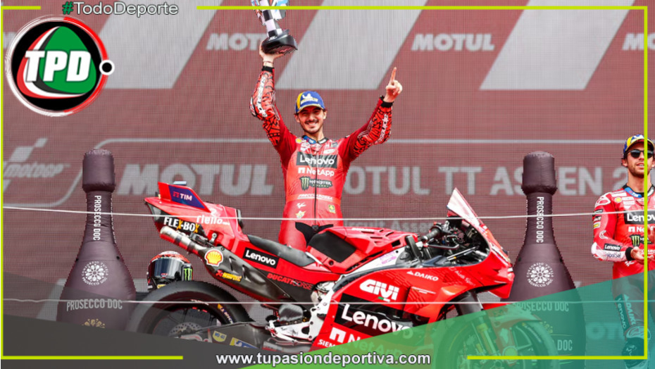 Bagnaia Imbatible en Assen: Un Fin de Semana Perfecto