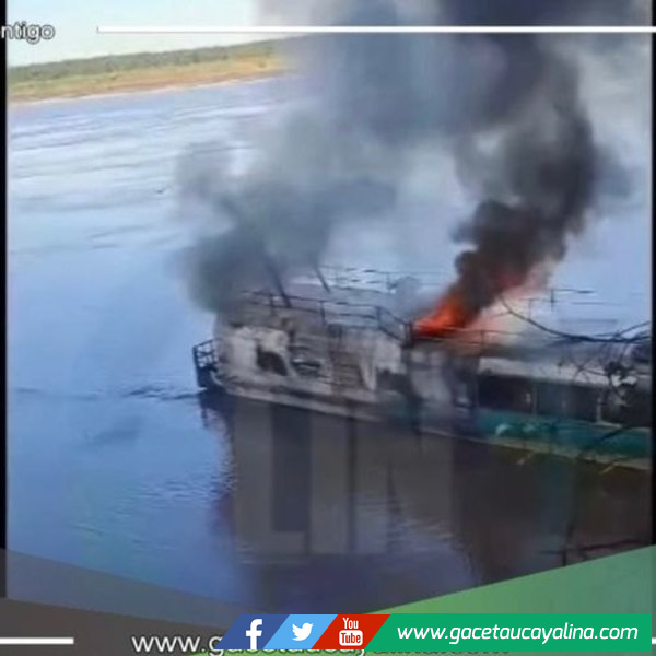 Ponguero se incendia