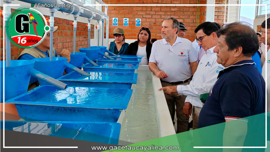 Plan Binacional Perú-Ecuador inaugura centro de producción de alevines en Piura