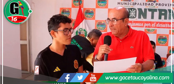 Municipalidad de Ucayali Clausura la Primera Etapa del Programa Jóvenes Productivos