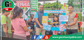 Sepahua impulsa el reciclaje y la conciencia ambiental