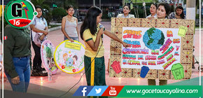 Estudiantes y docentes se unen en pasacalle y charlas para promover la protección de ecosistemas en Atalaya