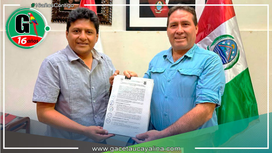 Alcalde y Gobernador firman convenio para mejorar la producción de palma aceitera