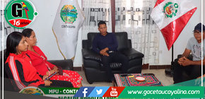 Alcalde de Ucayali apoya viaje de atleta a campeonato internacional