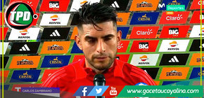 Carlos Zambrano destaca el nivel de Paraguay como rival