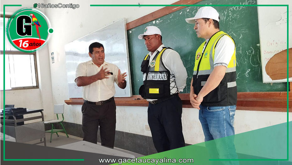 Alcalde de Ucayali impulsa educación vial en escuelas de Contamana