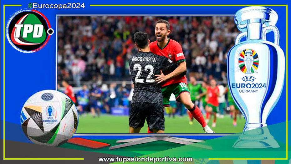 Portugal supera a Eslovenia en agónico duelo de penales y avanza en Eurocopa 2024