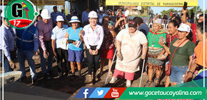 Se devuelve la esperanza al Caserío Cashibococha con inicio de construcción del local comunal multiusos 