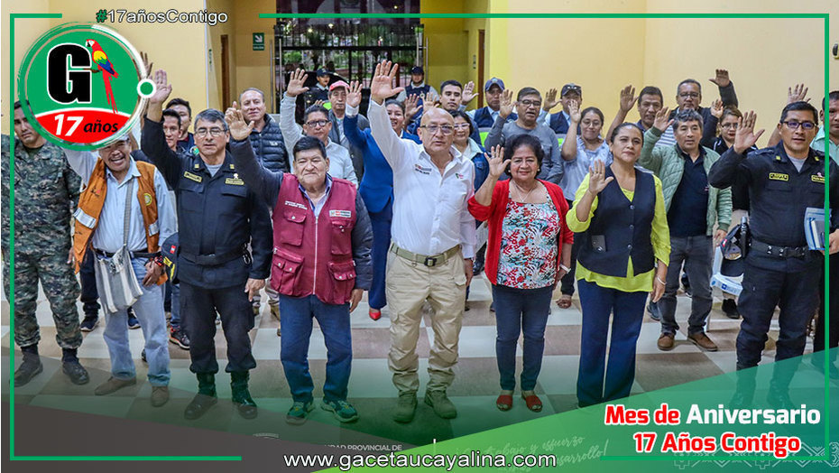 Cuarta Sesión Ordinaria del Coprosec con el Viceministro de Seguridad Pública en Atalaya