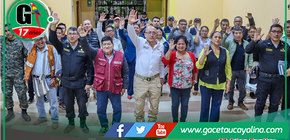 Cuarta Sesión Ordinaria del Coprosec con el Viceministro de Seguridad Pública en Atalaya