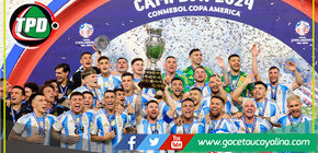 Argentina se corona campeona de la Copa América 2024 con golazo de Lautaro Martínez