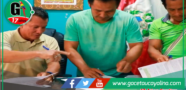Municipalidad de Tahuania Firma Convenio de Cooperación con Organizaciones Indígenas