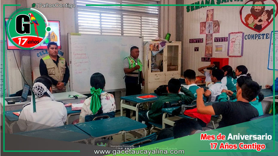 Capacitación en Seguridad Vial en Colegios de Padre Abad