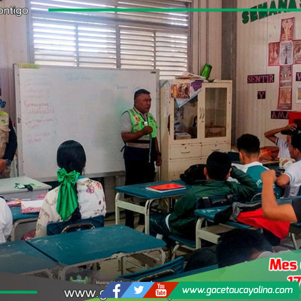 Capacitación en Seguridad Vial en Colegios de Padre Abad