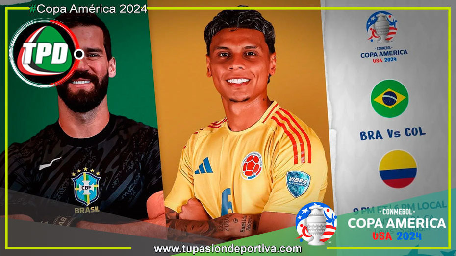 Brasil y Colombia, el duelo decisivo en Santa Clara por la Copa América 2024