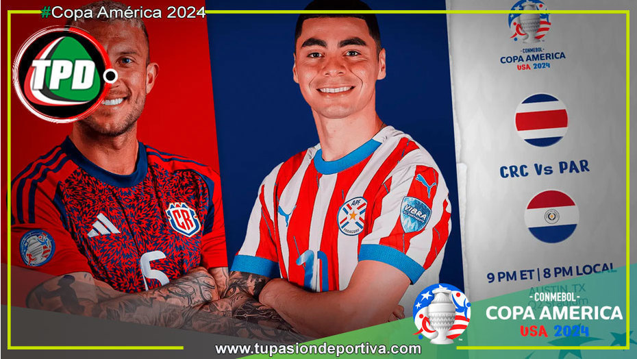 Costa Rica enfrenta a Paraguay con el sueño de clasificar a los cuartos de final en la Copa América
