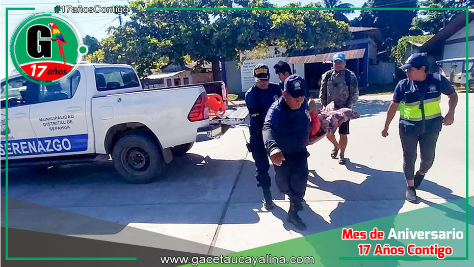 Serenazgo de Sepahua Brinda Auxilio Inmediato a Morador de Bufeo Pozo Tras Accidente