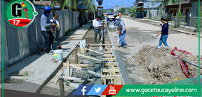 Alcalde Rodolfo Lovo Tello acelera el mejoramiento de calles clave en Contamana