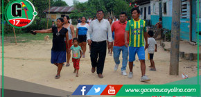 Alcalde de Ucayali socializa con vecinos del barrio Maracaná