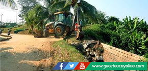 Comienza la Construcción del Muro de Contención en el Barrio Shiringal B en Contamana