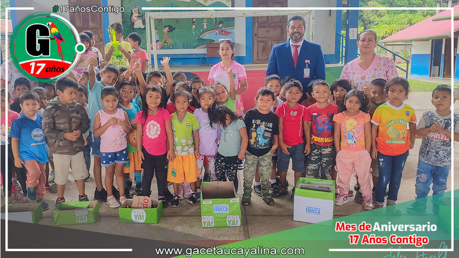 Gestión municipal impulsa prácticas eco-amigables en el nivel inicial en Sepahua
