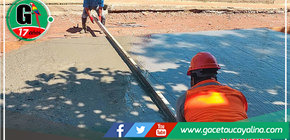 Municipalidad de Atalaya liderada por Francisco de Asís Mendoza de Souza pavimenta la calle Teniente Mejía