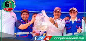 Distribuyen 40 mil alevinos en Santa María del Ojeal para mejorar la seguridad alimentaria en Loreto