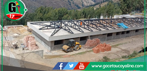 Avance del 45% en la construcción del Centro de Salud Pachas 