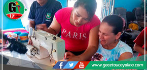 Talleres de tejido y costura impulsan el desarrollo comunitario en Padre Abad