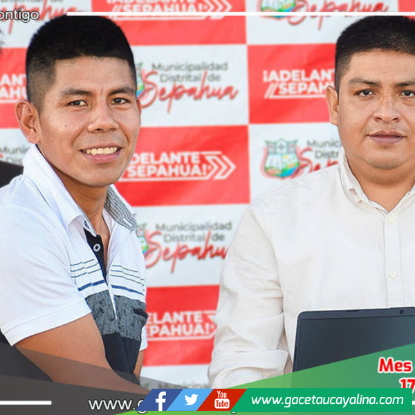 Alcalde de Sepahua fortalece la infraestructura educativa en zonas necesitadas