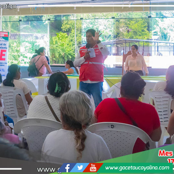 Reunión informativa para el acceso a beneficios del Programa Juntos en Padre Abad