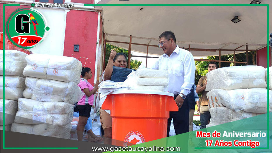 450 familias de Contamana reciben apoyo esencial tras la creciente del río Ucayali