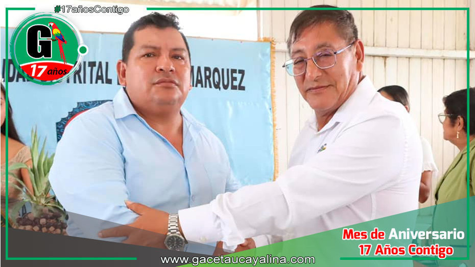 Rodolfo Lovo Tello y Percy Aguirre Oliveira lideran 81 Aniversario del distrito de Padre Marquez