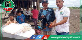 Alcalde de la Provincia de Ucayali lidera distribución de ayuda humanitaria