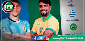 Brasil y Uruguay Dos Gigantes del Fútbol Sudamericano Chocan en la Copa América 2024