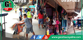 Municipalidad de Atalaya intensifica ordenamiento de vías públicas