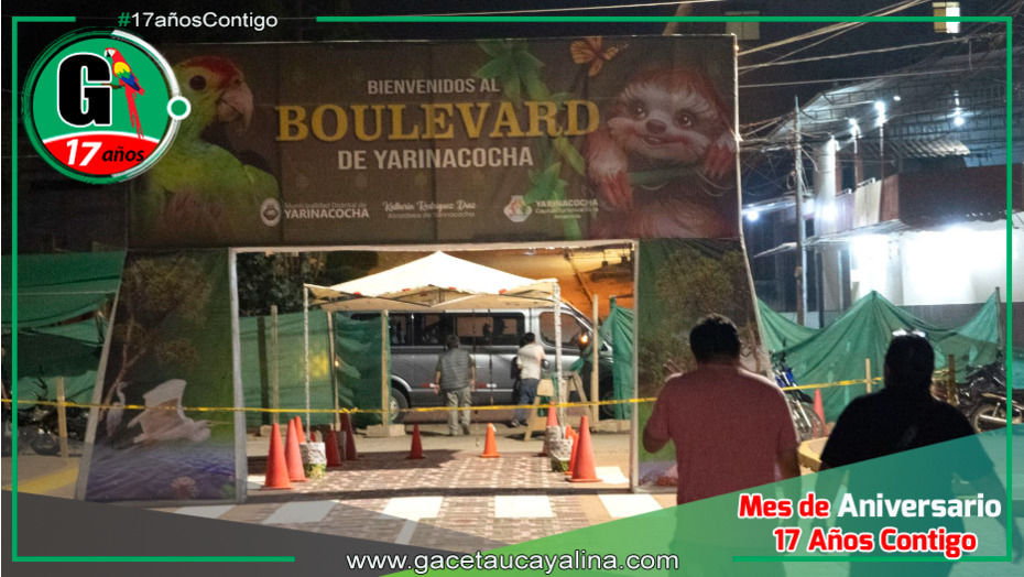Inauguran Bulevar de Yarinocha en Pucallpa: Nuevo Epicentro Turístico y Cultural