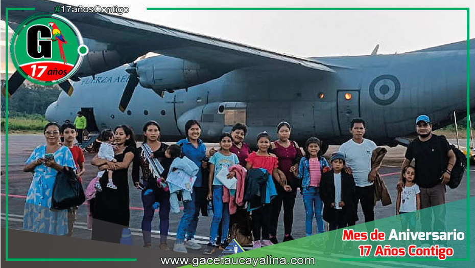 Coordinación entre Hospital Intercultural de Atalaya y el INSN de San Borja permite traslado aéreo de ocho niños a Lima