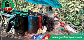Policía desmantela laboratorio clandestino de pasta básica de cocaína en Marañón - Huánuco